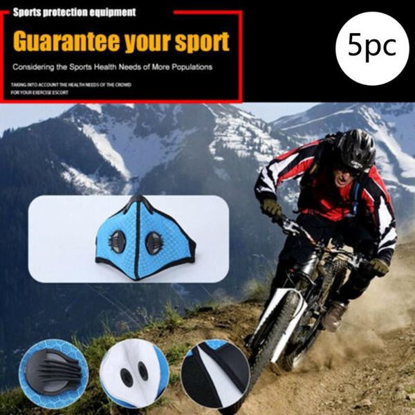 

reusable outdoor anti-dust half face protection mouth- windproof for bicycle skiing face sports washable hiking scarves in stock, Black