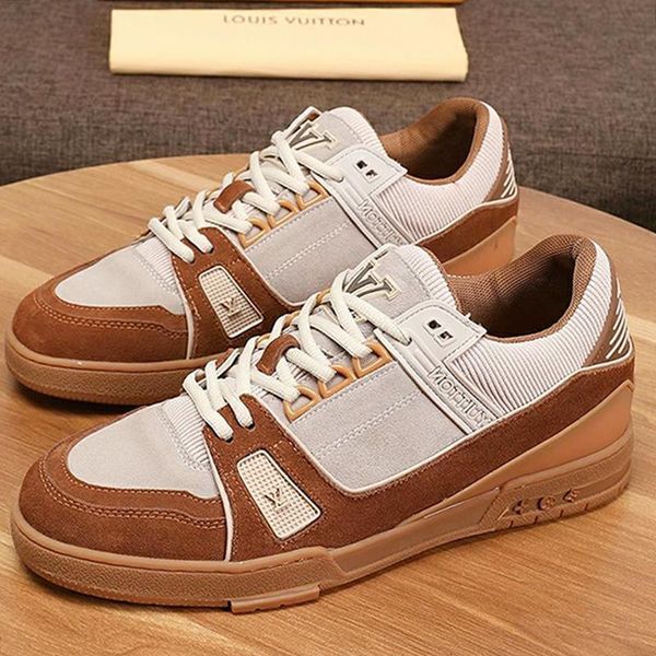

мода мужская обувь осень зима открытый trianers кроссовки спорт scarpe da uomo luxury design мужская обувь повседневная chaussures pour homm, Black