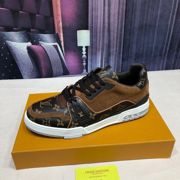 

new47 fashion personality men's shoes casual comfortable sports men's shoes high-end business work travel men's shoes zapatos, Black