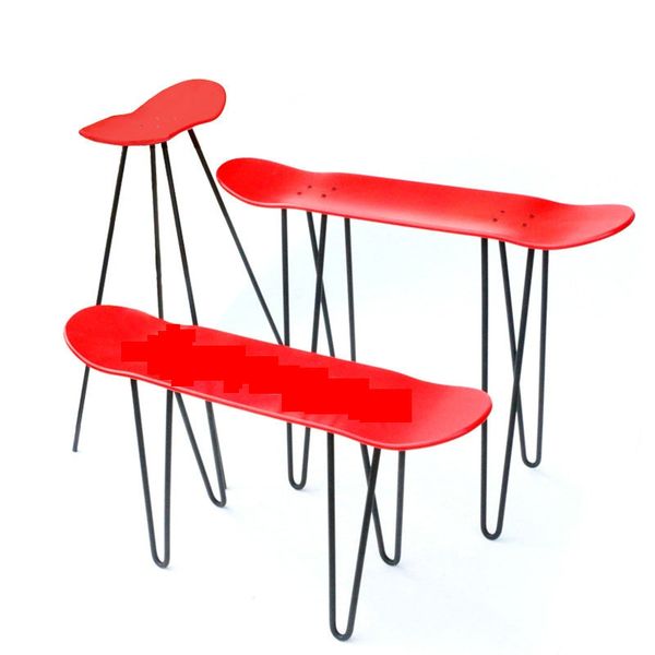 

skateboarding solid skateboard stool bracket chair leg iron shoe changing foot accessories general drop