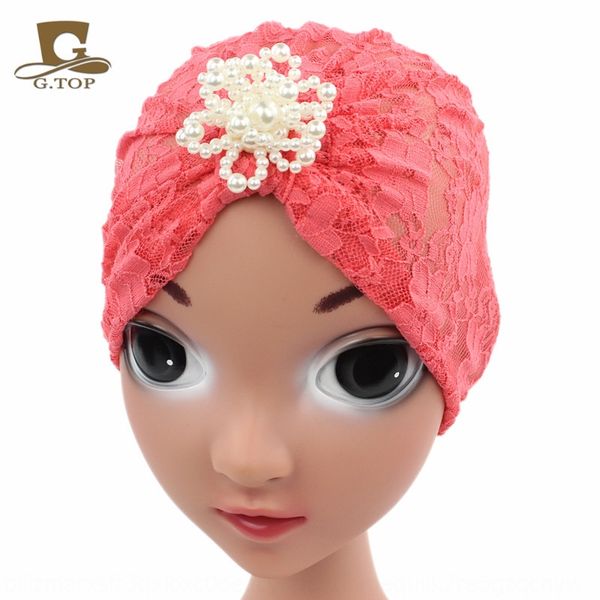 

children's lace india pearl diamond children's lace pullover cap india scarf cap pearl diamond pullover hat scarf hat, Blue;gray