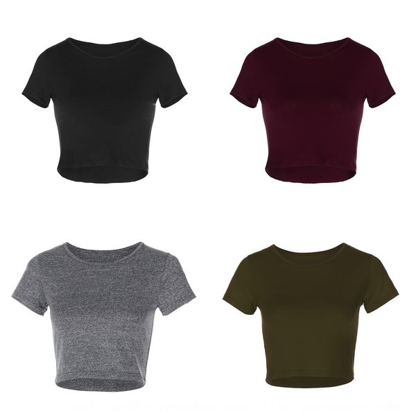 

2020 летних новые мужчины футболка круглых шеи сплошного цвета короткий случайный топ с коротким рукавом женщины top coat футболки топ по, White