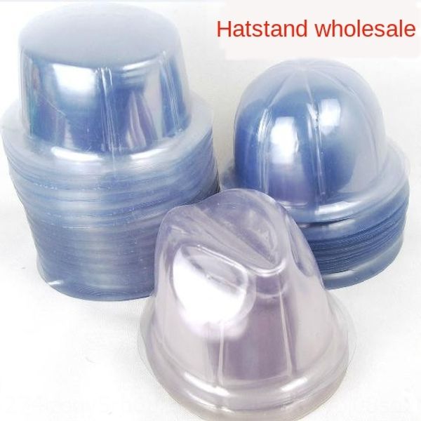 

exhibition equipment storage cap cap flat a variety of children's support rack dome flat hat plastic hat holder, Blue;gray