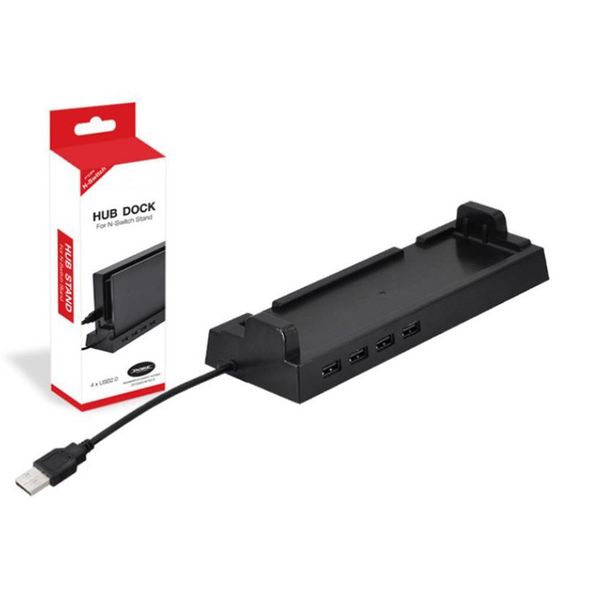 

dobe коммутатор 4-портовый usb-концентратор вертикальная подставка док-станция для nintendo консоли коммутатора бесплатная доставка