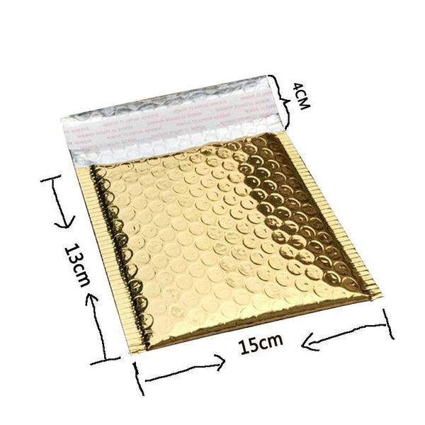 

us gold mailers padded shipping envelope bubble mailing bag plating paper bubble envelopes bags christmas package gift svsru qqds