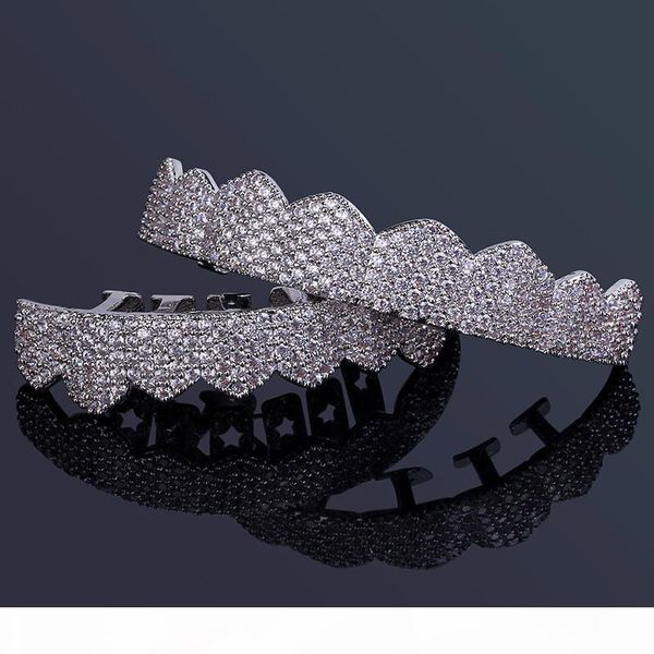 

хип-хоп grillz зубов мода украшения для тела цирконий ice из золота grillz стоматологическая грили freeshipping, Black