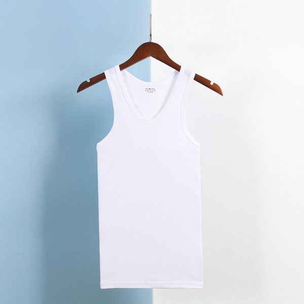 

жилет хлопка 9cbdq мужская спортивная плотно рукавов упражнения фитнес-упражнения слинг спорт фитнес барьер молодежи хлопок внутри майку при, White;black