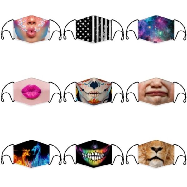 

reusable masks anti dust face mouth er pm2.5 designer mask dustproofwashable 700