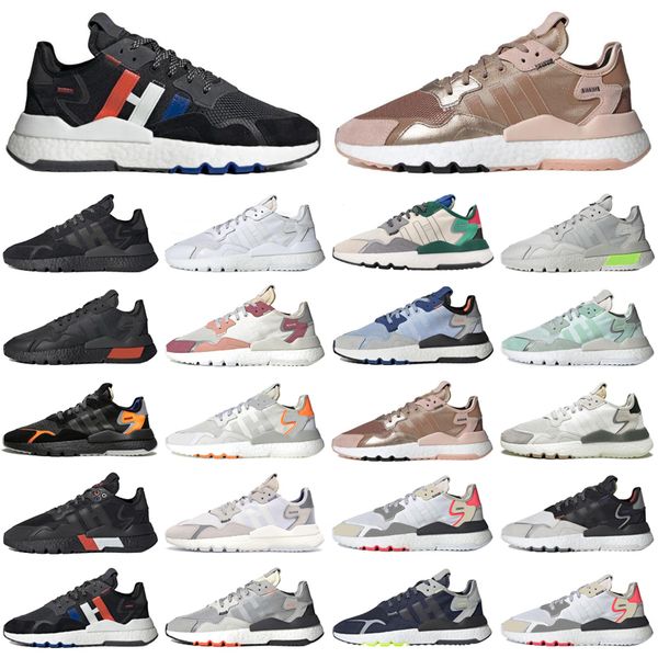 

new nite jogger men women running shoes triple black white joggers outdoor mens womens trainers sports sneakers runners size 36-45