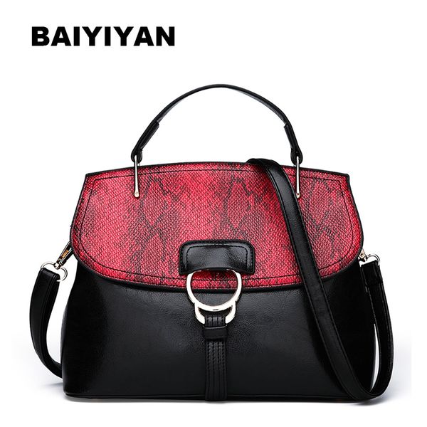 

new fashion tote bag women's pu leather shoulder bag brand desinger ladies messenger bags