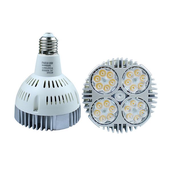 

jewelry lamps 35w 3500lm par30 led spotlight e27 bulbs cri>88 85-265v display shop clothing store showcase fixture ceiling downlights ce