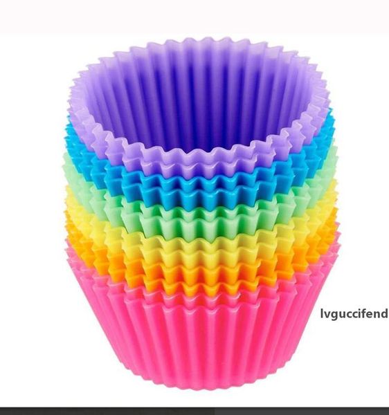 

reusable and non-stick silicone baking cups/cupcake liners/muffins cup molds