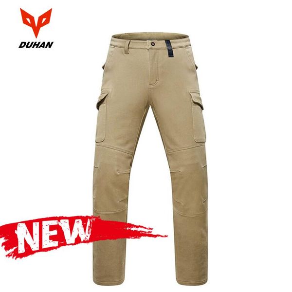 

duhan waterproof motorcycle pants motocross pants windproof pantalon men moto cargo with ce certification protection