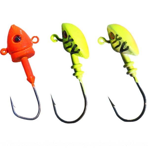 

head tiger pattern lead head tiger pattern lead deer tooth fishluya fish hook 7g 14g 21g 28g 45g bulk fish hook