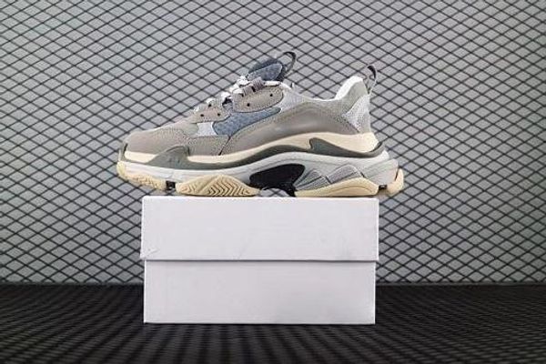 

2019 paris triple s clear bottom designer shoes luxury low sneakers triple s men's and women daddy platform sports 1shoes 36-45 z07 c23