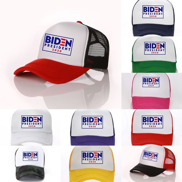 

8fnym joe biden baseball hat 7 styles american election embroidery baseball hats outdoor letter adjustable joe 2020 party cap hats, Blue;gray
