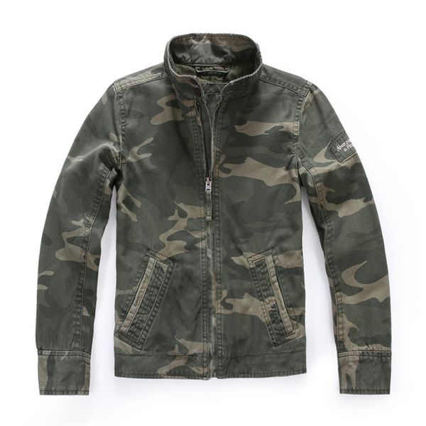 

camouflage jacket men cargo coat mens biker jacket hip hop casual 2020 fashion spring fall camo jackets for men j0213, Black;brown