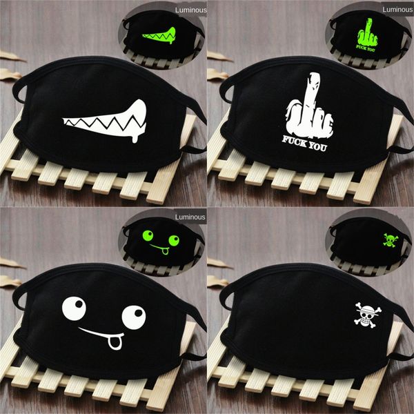 

e1wuv cotton face maskswashable and reusable facemask cloth print breathable black masks forscarf bylima protection#506