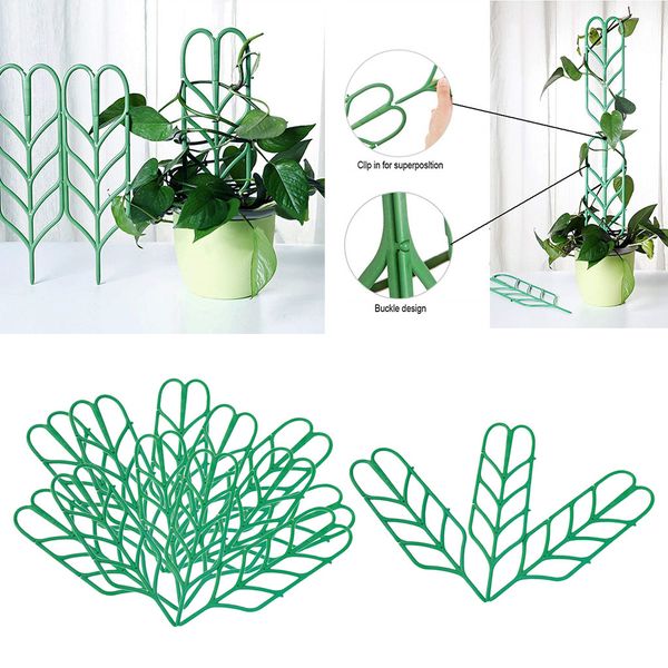 

15pcs diy garden trellis climbing plant support stake for indoor plants pots