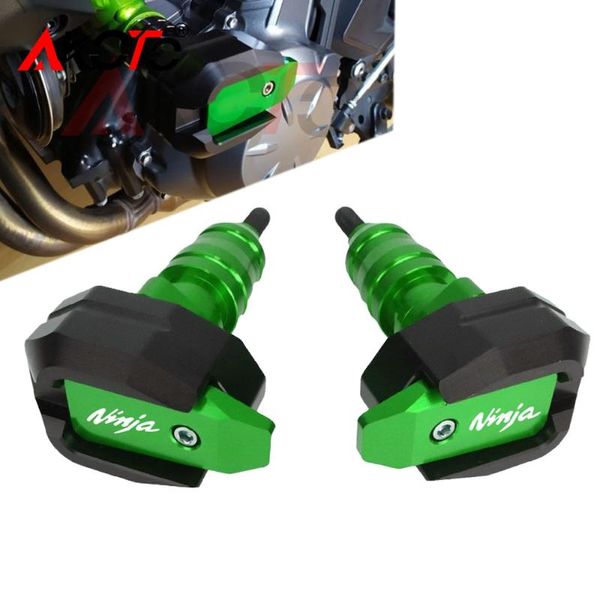 

для ninja 250r 300 er6 650 zx6 мотоциклов падение защита рамы slider обтекателя guard краш pad protector