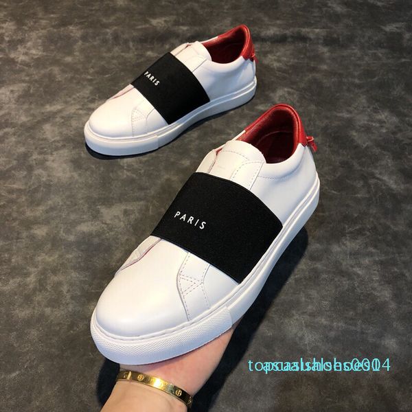 

лучшие мужские женщин резинка платформа повседневный luxury дизайнеры удобные кожаные espadrilles мужские мокасины взрослые дышащая обувь c1, Black