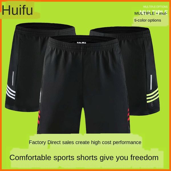 

shorts shorts pants men's and women's new casual loose thin casual pants elastic pilling, Black;red