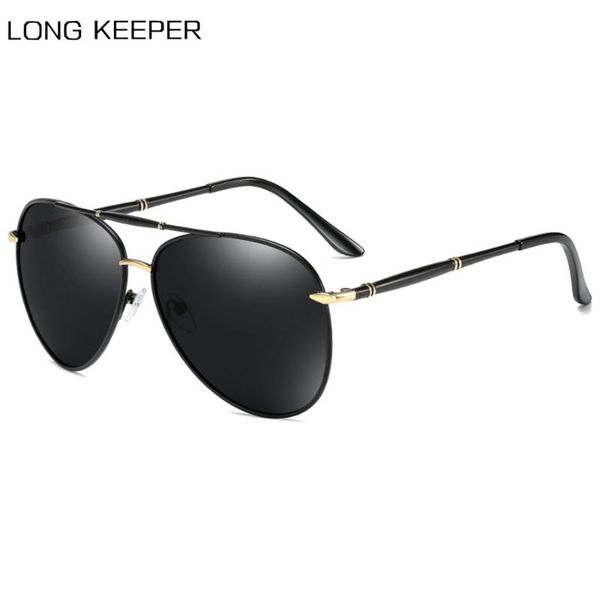 

men's polarized sunglasses brand designer pilot male driving sun glasses eyeglasses gafas masculino, White;black
