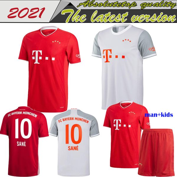 

the latest home away lewandowski bayern gnabry soccer jersey 2020 2021 jersey 120th football shirt nianzou munchen men + kids set uniform, Black;yellow