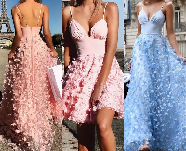 

two piece lace flowers prom dresses, Black