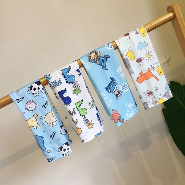 

cute children's ice sun protection cute baby's animal sleeve ultra-thin ice silk boys' and girls' arm guard thin sleeve, Black