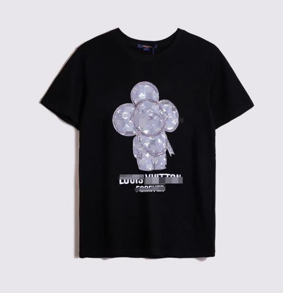 

new arrival fashion designer t-shirt womens brand short sleeve shirt mens oversize luxury tee colors casual print ael 2070206q, White;black