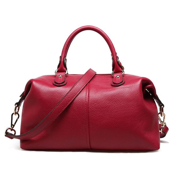 

genuine leather handle bags for ladies women messenger bags bowling tote handbags mq25
