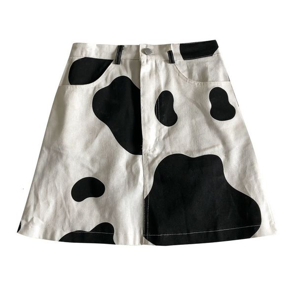 

harajuku women mini skirt high waist a line ladies white skirts fashion summer female skirt with pocket mini skirts streetwear, Black