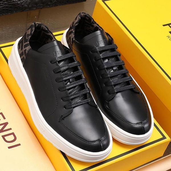 

black leather low -sneaker mens shoes sale fashion footwears lace -up sports casual men shoes lightweight zapatos de hombre