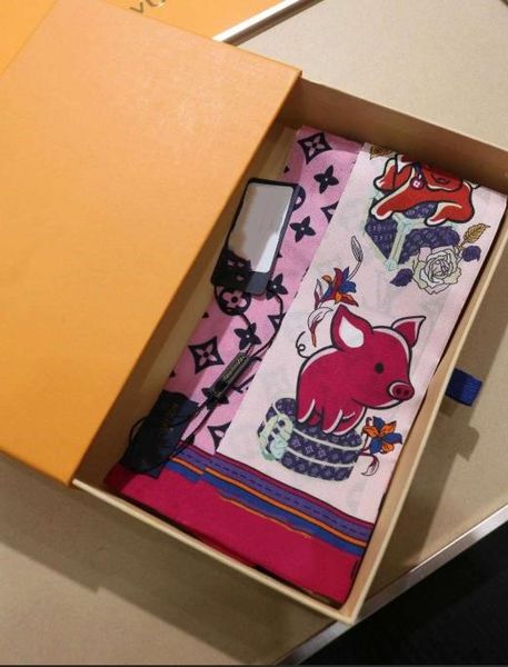 

designer head scarf silk ribbon printed women silk scarf fashion headscarf handbag ribbon small long scarf 10*120, Blue;gray