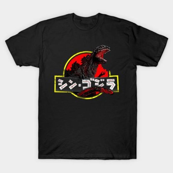 

daikaiju rebirth-godzilla resurgence t-shirt men cotton cool, Gray;blue