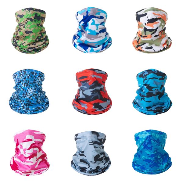 

cotton military camouflage tactical mesh scarf sniper face veil camping hunting multi purpose hiking scarve 1magic scarves#699, Black