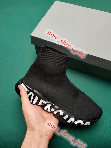 

2020 xshfbcl new sock shoe speed trainer casual shoes sneakers speed trainer socks race black shoes men women shoes size eur 36-45