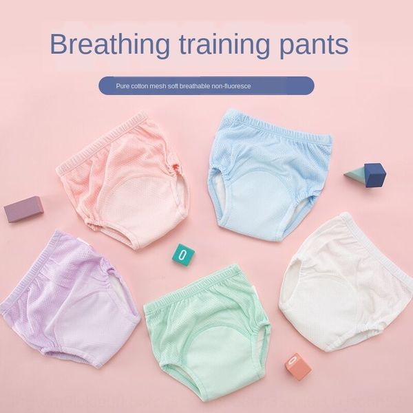 

baby boy training pants toilet waterproof baby underwear 0-1 year old 3 cotton thin leak-proof urine-proof underwear girl