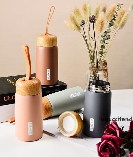 

new 280ml log life thermal cup creative lovely mini-belly cup