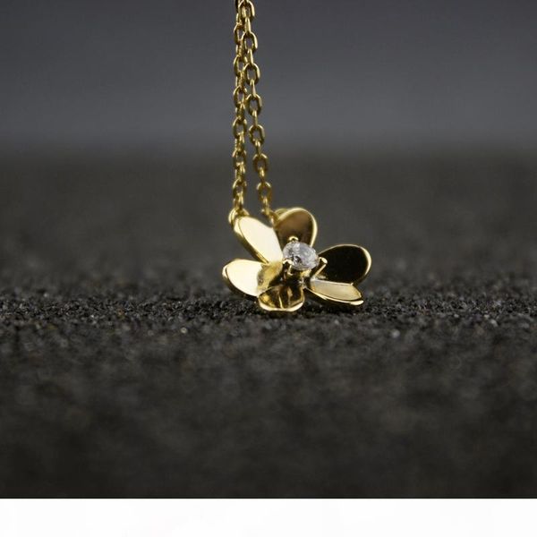 

women gold necklace big diamond frivole series necklaces charms valentine's day fine wedding engagement jewelry, Silver