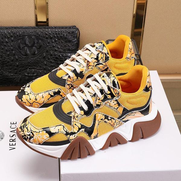 

squalo sneakers mens shoes herren sportschuhe fashion classic lightweight luxury footwears lace -up plus size sports men shoes