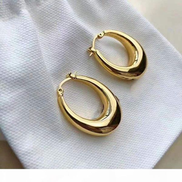 

европа и америка мода серьги желтое золото покрыло обручи серьги для девочек женщин для партии свадьба хороший подарок для друзей, Golden;silver