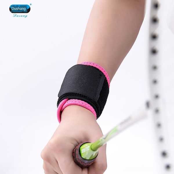 

yrgvs duchamp wristband winding thickened pressure weightlifting badminton volley basketball fitness sports external badminton badmintonwool, Black;red