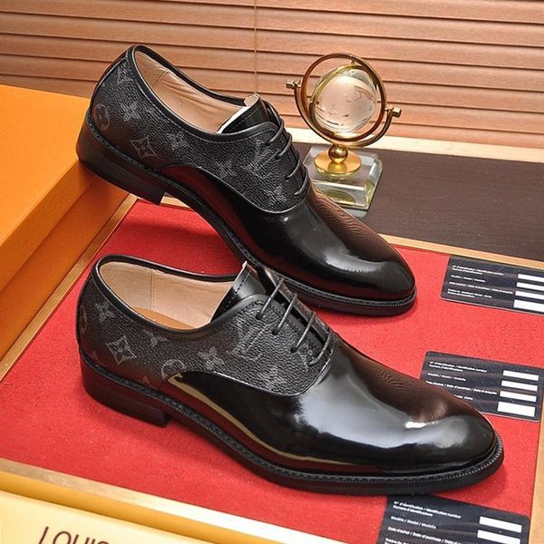 

breathable men shoes with box casual dress shoes sneakers plus size minister derby chaussures pour hommes formal design mens