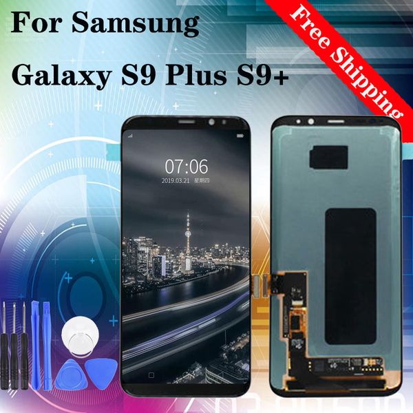 

6.2" super quality original for samsung galaxy s9 plus g965 lcd display touch screen digitizer assembly