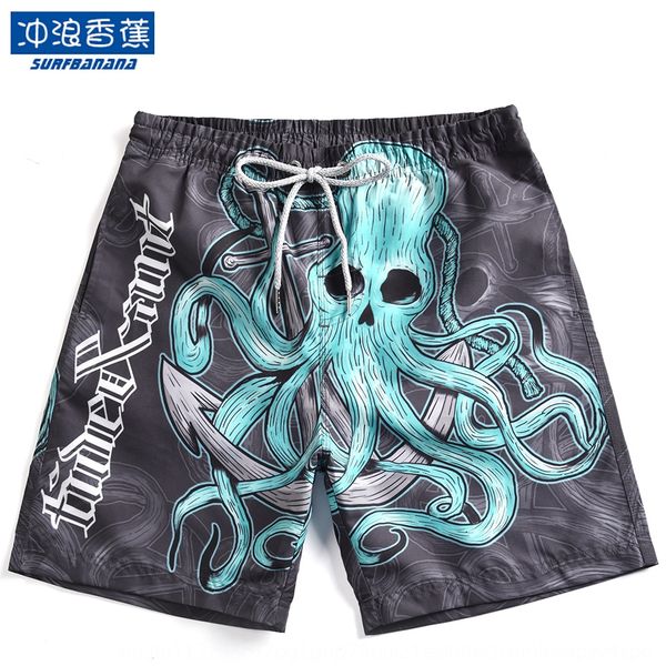 

uvmof beach men's quick-drying sewer shorts loose casual shortsbeach shortsmen's casual pants seaside vacation couple surfing pant