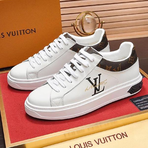 

new men shoes sneakers sports with box chaussures pour hommes mens shoes casual luxury footwears lace -up zapatos drop ship, Black