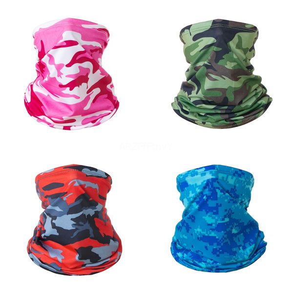 

bf5eh scarf face dustproof scarf bicycle head cycling camouflage face er sport headband outdoor sports warmer neck masks mask#419, Black