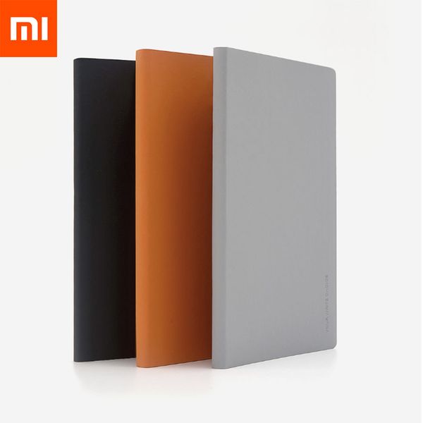 

2pcs/lot youpin mijia kaco green noble paper notebook pu cover slot book for office travel gift luxury written paper diary book